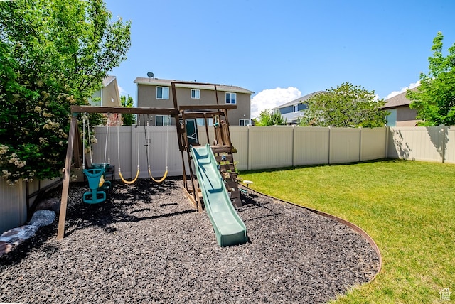 3907 W Tottori Dune Dr S, South Jordan, UT 84095 - view of jungle gym