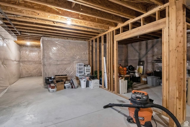 495 E 100 S, Centerfield, UT 84622 - view of unfinished below grade area