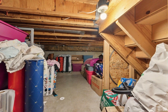 5748 S 3975 W, Roy, UT 84067 - view of unfinished below grade area