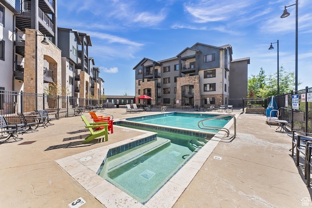 2669 Canyons Resort Dr Unit 304A, Park City, UT 84098 - community pool with a patio and a residential view