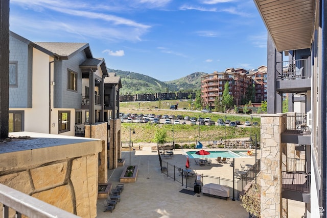 2669 Canyons Resort Dr Unit 304A, Park City, UT 84098 - exterior space featuring a mountain view and a community pool