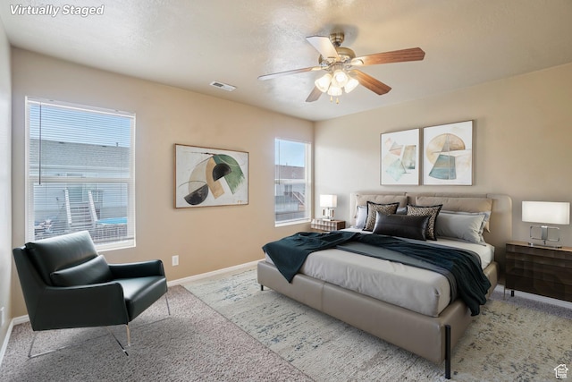 802 E 580 N, Tooele, UT 84074 - carpeted bedroom with baseboards and ceiling fan