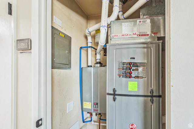 5230 S 5200 W, Kearns, UT 84118 - utility room with electric panel