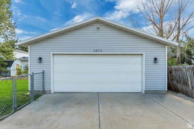 6353 W 3100 S, West Valley City, UT 84128 - view of detached garage