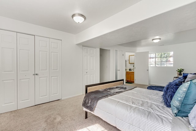 6353 W 3100 S, West Valley City, UT 84128 - bedroom with light colored carpet, baseboards, and a closet