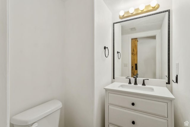 256 Jay Ln, Payson, UT 84651 - half bathroom featuring toilet and vanity
