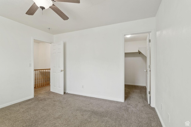 256 Jay Ln, Payson, UT 84651 - empty room featuring carpet, a ceiling fan, and baseboards