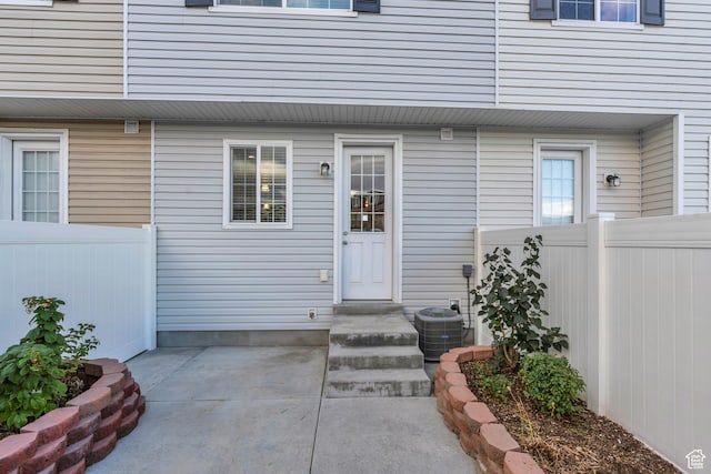 1022 W 500 S, Provo, UT 84601 - view of exterior entry featuring central AC unit and a patio