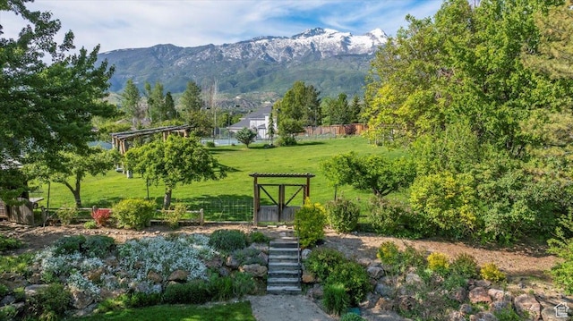 971 E Village Way, Alpine, UT 84004 - surrounding community with a mountain view