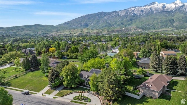 971 E Village Way, Alpine, UT 84004 - aerial view of property's location with mountains and nearby suburban area