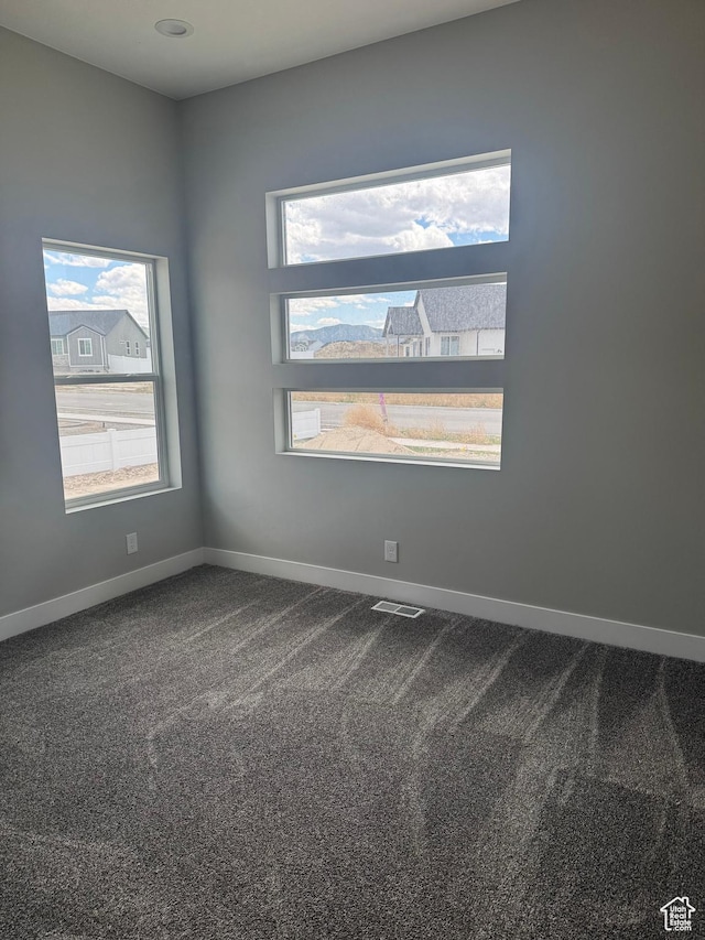 565 E Otto Ln Unit 421, Grantsville, UT 84029 - empty room featuring plenty of natural light, dark colored carpet, and baseboards