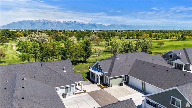 94 N 3830 W, West Point, UT 84015 - drone / aerial view of mountains and a golf club