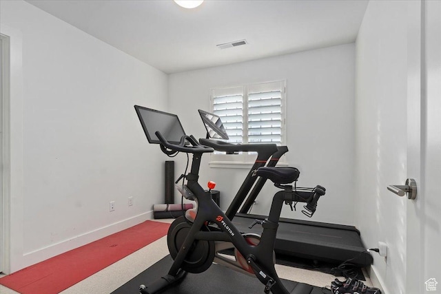 848 S Greenwood Ter E, Salt Lake City, UT 84105 - exercise area featuring baseboards