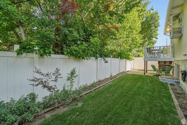 4538 Cottage Grove Ln, Murray, UT 84107 - view of yard featuring a patio