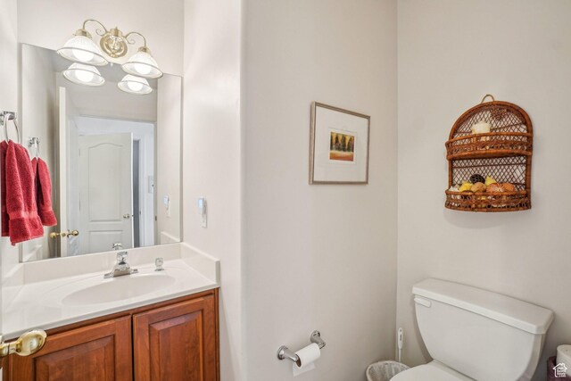 4538 Cottage Grove Ln, Murray, UT 84107 - bathroom with toilet and vanity