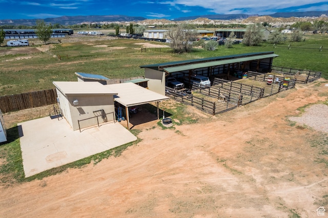 113 E 1500 N, Vernal, UT 84078 - aerial view of sparsely populated area featuring a mountain backdrop