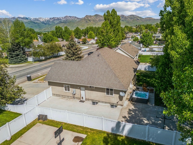 280 N Mill Rd, Heber City, UT 84032 - aerial view of residential area with a mountain backdrop