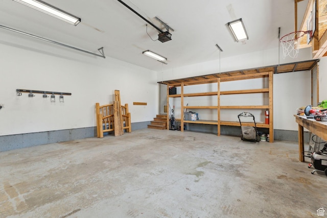 280 N Mill Rd, Heber City, UT 84032 - garage with a garage door opener