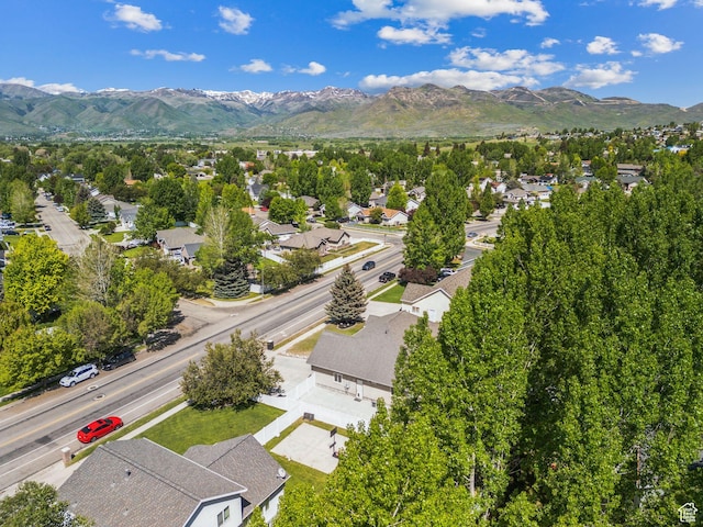 280 N Mill Rd, Heber City, UT 84032 - aerial perspective of suburban area featuring a mountainous background