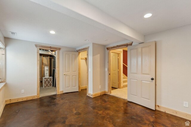 280 N Mill Rd, Heber City, UT 84032 - unfurnished bedroom featuring recessed lighting, baseboards, and concrete floors