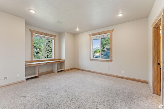 280 N Mill Rd, Heber City, UT 84032 - unfurnished bedroom featuring carpet flooring, multiple windows, recessed lighting, and baseboards