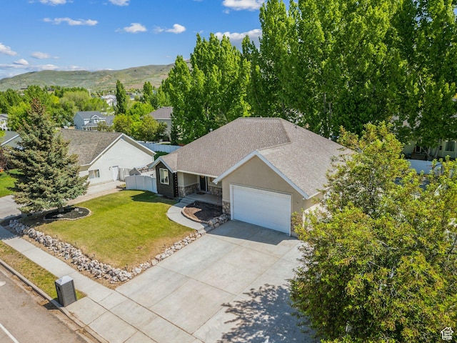 280 N Mill Rd, Heber City, UT 84032 - view from above of property with a mountainous background