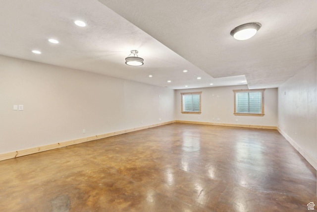 280 N Mill Rd, Heber City, UT 84032 - unfurnished room with recessed lighting, finished concrete floors, and baseboards