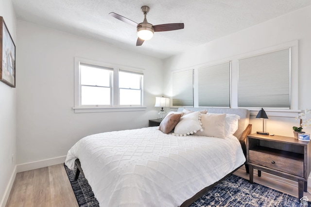 292 S 100 W, Provo, UT 84601 - bedroom featuring wood finished floors, baseboards, and ceiling fan