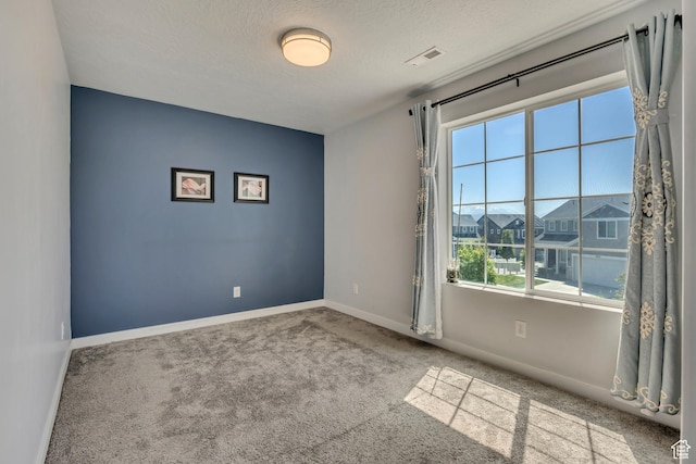 5058 W Blythswood Ln S, Herriman, UT 84096 - carpeted empty room featuring baseboards and a textured ceiling