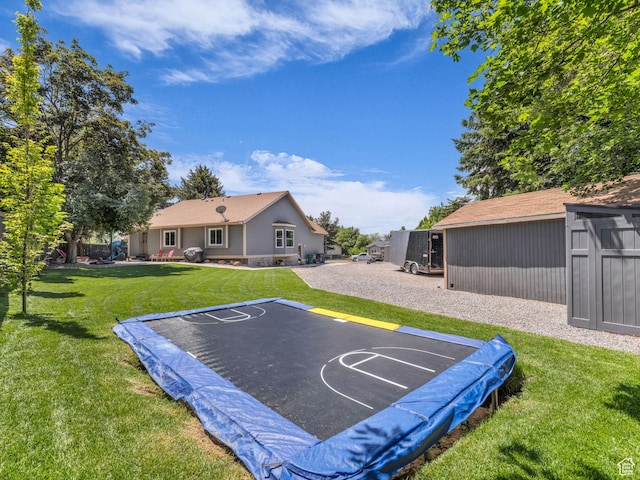 10685 S Superior Cir E, Sandy, UT 84094 - view of sport court with a yard