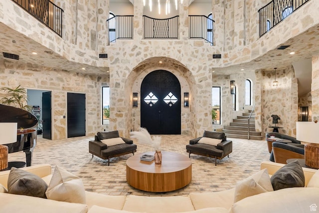 2836 S 2300th Cir E, St George, UT 84790 - community lobby with a towering ceiling