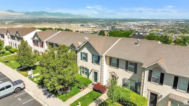 463 E Braidhill Dr, Draper, UT 84020 - aerial perspective of suburban area with a mountainous background