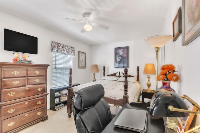 463 E Braidhill Dr, Draper, UT 84020 - office featuring ceiling fan and light carpet