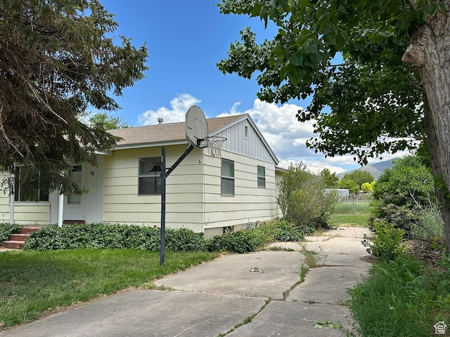 50 N 100 E, Meadow, UT 84644 - view of side of home with board and batten siding