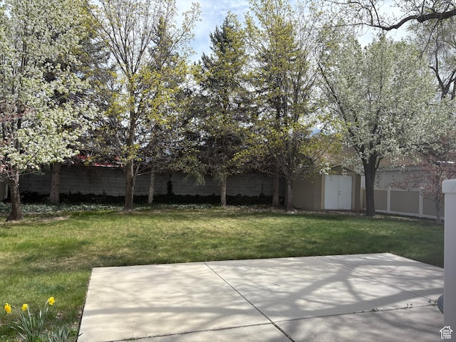 9835 S 610 E, Sandy, UT 84070 - view of yard with a patio
