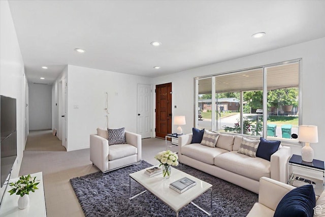 175 Green Dr, Layton, UT 84041 - living room with recessed lighting and baseboards