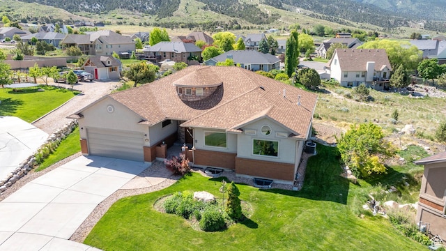 935 S 950 E, Ephraim, UT 84627 - aerial view of residential area with mountains