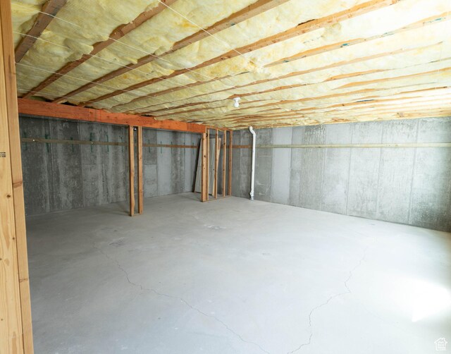 935 S 950 E, Ephraim, UT 84627 - view of unfinished basement