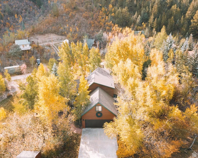 3786 Beaver Creek Rd, Kamas, UT 84036 - aerial view of property and surrounding area with a heavily wooded area