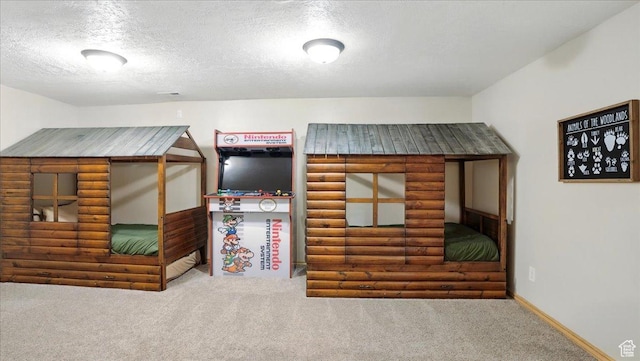 3786 Beaver Creek Rd, Kamas, UT 84036 - unfurnished bedroom with carpet floors, a textured ceiling, and baseboards