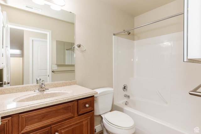344 E 2280 N Unit C, North Logan, UT 84341 - bathroom with toilet, vanity, and bathing tub / shower combination