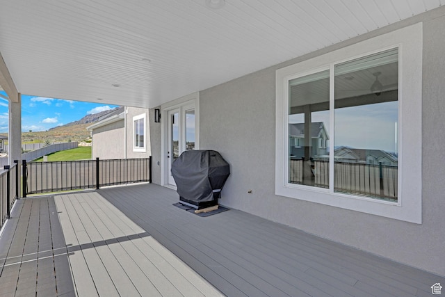 3877 N 425 E, North Ogden, UT 84414 - deck with a grill