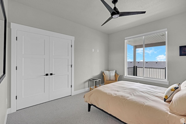 3877 N 425 E, North Ogden, UT 84414 - carpeted bedroom featuring baseboards and ceiling fan