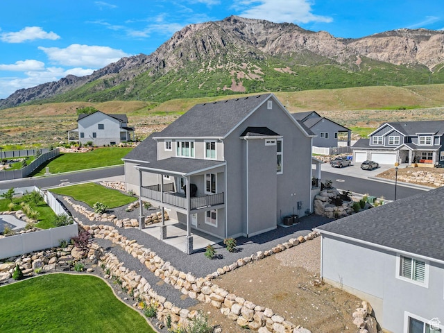 3877 N 425 E, North Ogden, UT 84414 - view of mountain backdrop with nearby suburban area