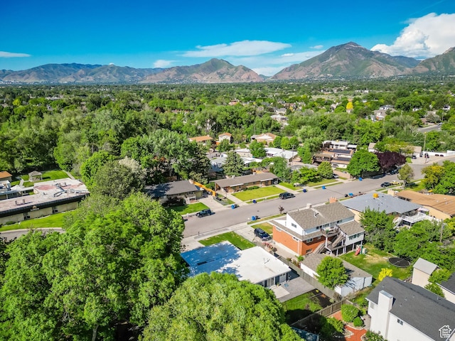 1210 E Bonner Way S, Millcreek, UT 84117 - aerial view of residential area with a mountainous background