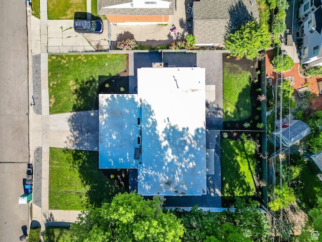 1210 E Bonner Way S, Millcreek, UT 84117 - aerial overview of property's location with property boundaries highlighted