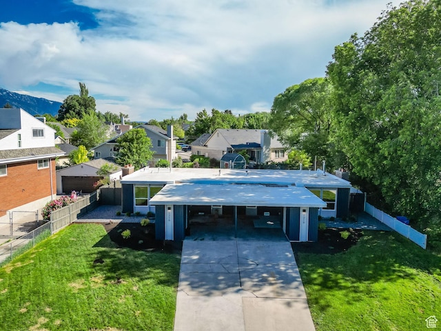 1210 E Bonner Way S, Millcreek, UT 84117 - view of front of home with a residential view and driveway