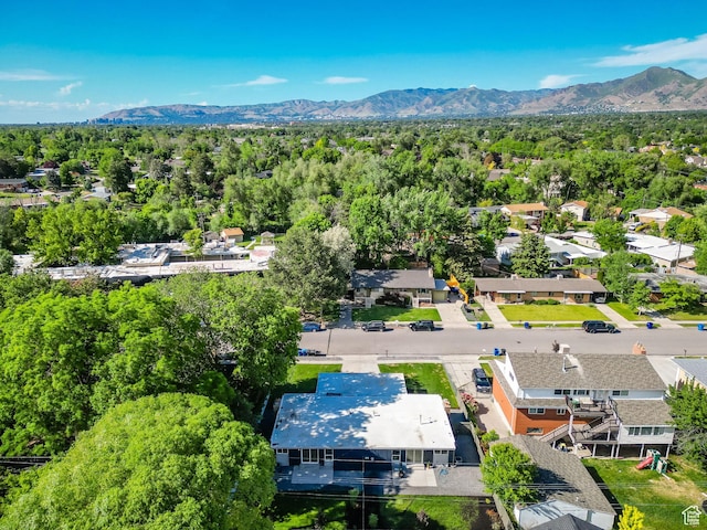 1210 E Bonner Way S, Millcreek, UT 84117 - aerial view of residential area featuring a mountain backdrop