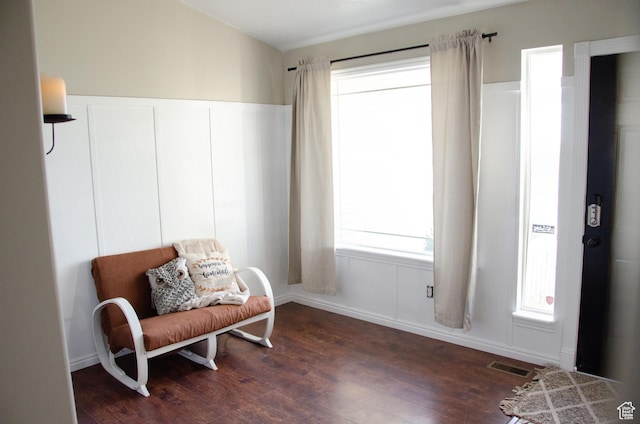 6705 S High Bluff Dr W, West Jordan, UT 84081 - sitting room featuring wood finished floors