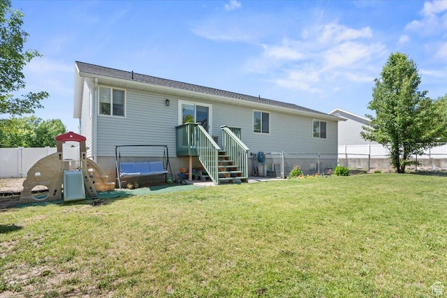 4868 W Cedar Point Peak Dr S, Riverton, UT 84096 - view of rear view of house